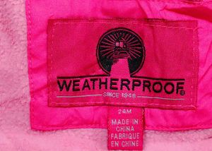 Pink Winter kids jacket