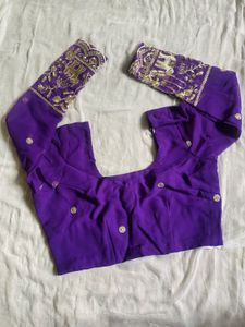 Royal Purple heavy Embroidered Lehenga Choli Set💜