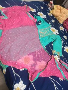 Peacock Embroidery suit