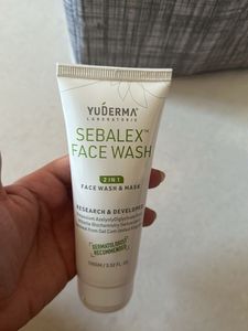 YuDerma Sebalex 2-in-1 Face Wash &amp; Mask