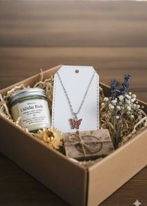 Butterfly Pendant Necklace (it's fully untouched)