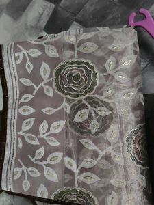 Beautiful Floral Print Saree
