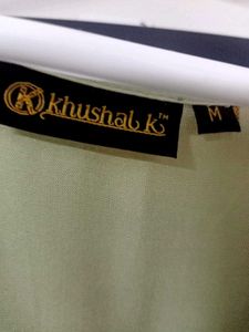 KHUSHAL K Regular thread work kurta with tr