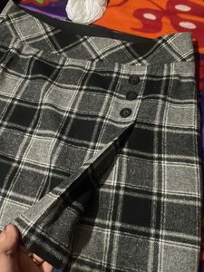 New Woollen Skirt Knee Leanth