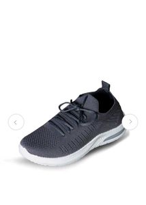 Stylish Grey Knit Sneakers
