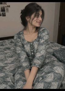 Elegant Printed Kurta Set with Dupatta