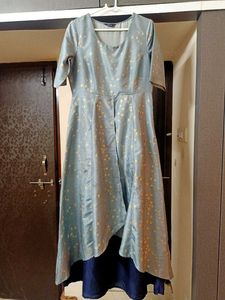 FINAL PRICE  Indya Grey Foil Layered DoubleLayer