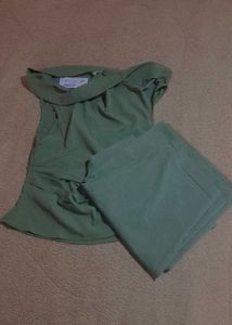 Sage Green Two-Piece Set