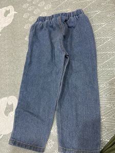 Cute Floral Denim Jeans for Girls