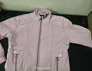 JUKI XL Light Pink Quilted Puffer Jacket 🩷❄️