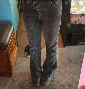 Y2k Black Flare Jeans