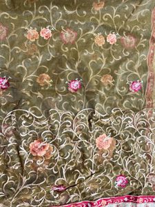 Designer Embroidered Saree