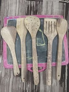 Wooden Kitchen Utensil Set