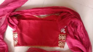 red  blouse