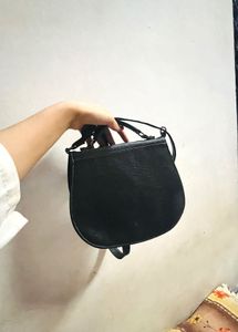 Stylish Laser-Cut Crossbody Bag