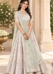 Stunning Embroidered Lehenga Choli
