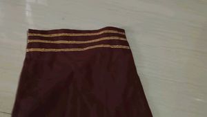 COFFEE BROWN CROP TOP KURTI AND PANT SET...