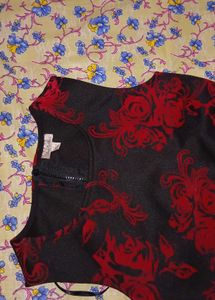 Black And Red Dress