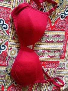 Maroon Padded Bra