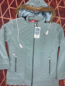 Stylish Quilted Hooded Jacket