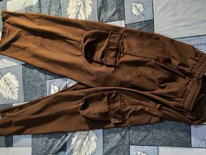 Brown Cargo Pants