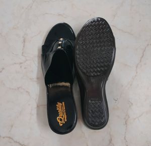 FANCY PARTY WEAR HEELS (BLACK AND GREY)(TWO COMBO)
