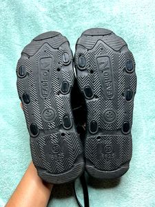 New Black All Seasons Wedges Sandal