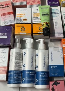 Be Bodywise Body lotion Sunscreen Face Serum