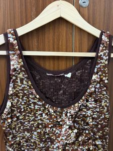 Sequin Tank Top