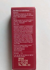 Nykaa cosmetics bullet lipistic