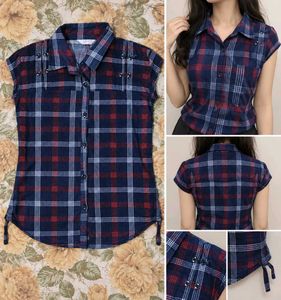 Sleeveless shirt (attachable short sleeves)