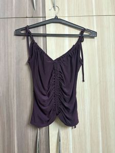ASOS DESIGN RUCHED TOP