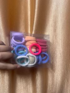 Colorful Hair Ties Set of 30