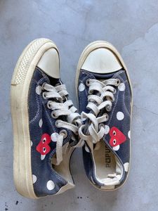SALE:- Polka Dot Canvas Sneakers