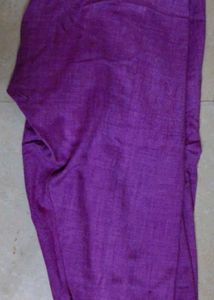 Purple Embroidered Kurta Set