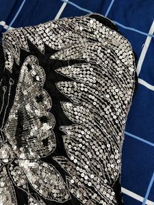 Silk Sequin Top