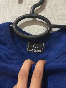 Royal Blue Sleeveless Tank