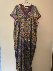 Paisley day/night gown