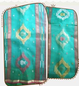 Brand new light weight thread work saree &amp; fall
