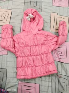 Cute Pink Kids Jacket Size 36
