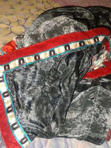 Elegant Grey Saree