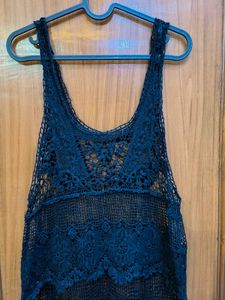 Beach Coverup Crotchet Dress