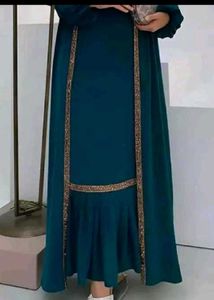 NEW DUBAI FANCY STYLE BURQAABAYAQAFTAN FOR WOMENS