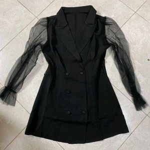 Urbanic Black Overcoat