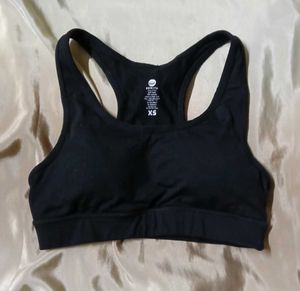 Black Sports Bra
