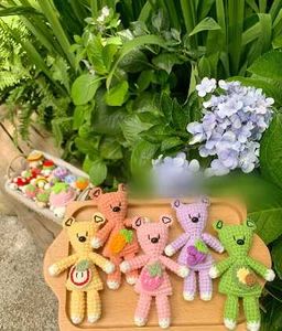 Adorable Crochet Fruits Bear