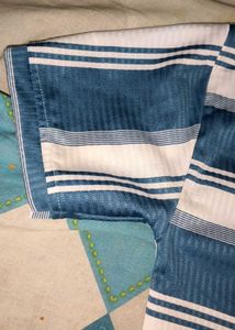 H&amp;M Blue &amp; White Striped T-Shirt | Size XL