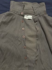 Corduroy Button-Up Shirt