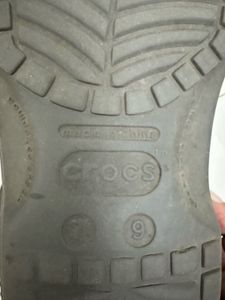 Grey Crocs Clogs