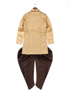 Golden Sherwani for Boys